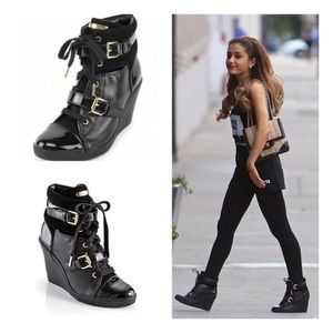 Michael Kors Skid Wedge sneaker- size 8